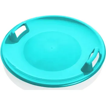 Kluzák PLASTKON Sáňkovací talíř disk SUPER STAR - azurová