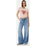 Guess T-Shirt W5GI10 J1314 Růžová Slim Fit S