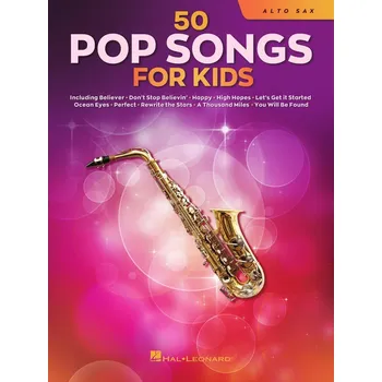 Hal Leonard 50 Pop Songs for Kids for Alto Sax Noty