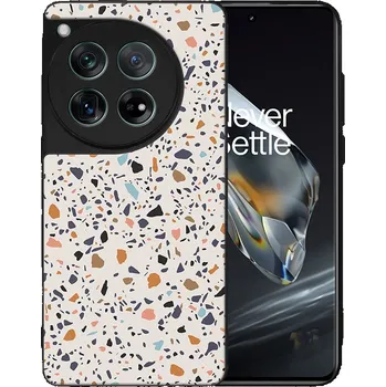 Pouzdro na tablet VSECHNONAMOBIL 105246 MY ART Ochranný kryt pro OnePlus 12 BEIGE TERRAZZO (162)