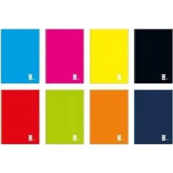 Sešit Sešit A5 s mřížkou Interdruk One Color, 96 listů, modrý