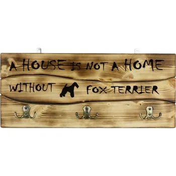 Věšák Šatní ramínko dřevěný Art-Dog, dub rustikální, dub sonoma, retro dřevo, odstíny béžové, odstíny hnědé