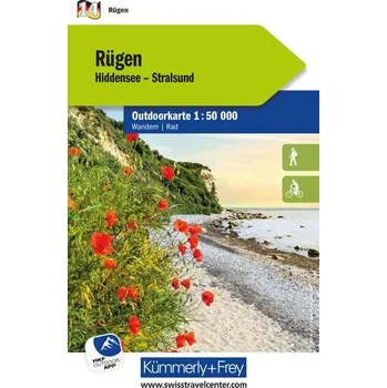 Kümmerly+Frey Outdoorkarte Deutschland 14 Rügen 1:50.000