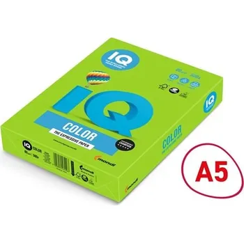 Barevný papír Bar.papír IQ Color A5-MA42,máj.zel.,80 g/m2,500l.