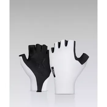 Cyklistické rukavice GOBIK Cyklistické rukavice krátkoprsté - MAMBA 2.0 - bílá