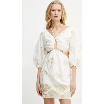 Dámské šaty Šaty Simona Corsellini P25CPAB025 bílá 00X, vel. 34