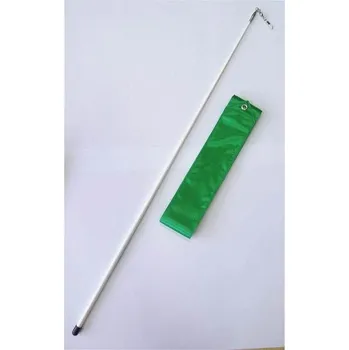 Gymnastický míč Effea Gymnastická stuha OFFICIAL FANTASIA + tyčka - Zelená