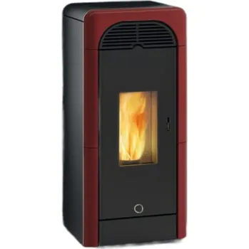 Krbová kamna Edilkamin EK63 BERRY 90+ bordó 1148010