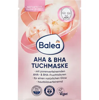 Pleťová maska Balea pleťová maska AHA & BHA