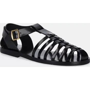 Dámské sandále Kožené sandály Bally WF003P.VT174.U901 černá 99X, EUR 37