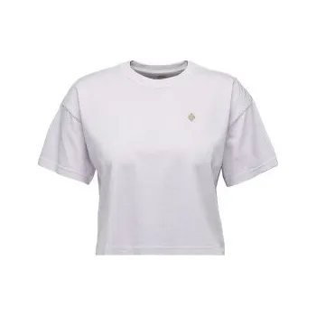 Dámské tričko Black Diamond Diamond Crop SS Tee Women Soft Lilac růžová M