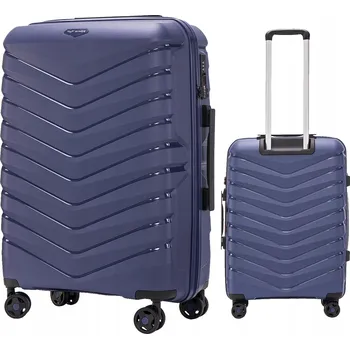 Wings Střední tvrdý kufr z polypropylenu PHX01, 63 l