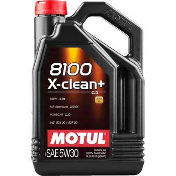 Motorový olej Motorový olej Motul 8100 X-CLEAN+ 5W-30 5 l