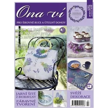 Časopis Ona ví 3/2021 - dekorace s vůní květin