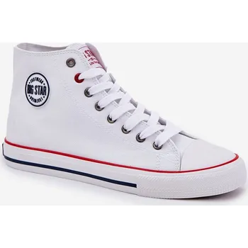 Pánské tenisky Pánské Textilní Tenisky Big Star NN174305 HI-POLY SYSTEM Barva: Bílá, Velikost: 45