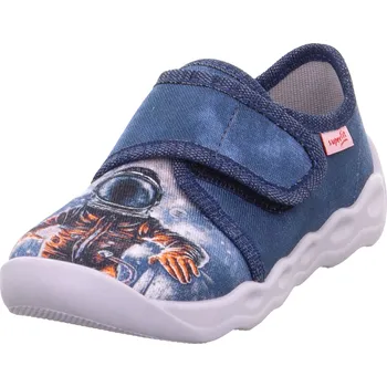 Dívčí bačkory Dětské přezůvky papučky Superfit 1-006274-8000 BUBBLE Velikost: 29