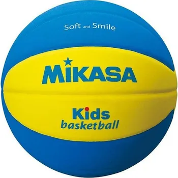 Volejbal Mikasa Míč basketbal DĚTSKÝ MIKASA PĚNA EVA VEL.5 SB5 - žlutá