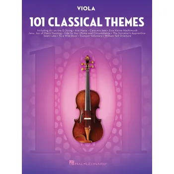 Hal Leonard 101 Classical Themes for Viola Noty
