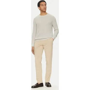 Pánské oblečení Marciano Guess Kalhoty z materiálu 5GHB26 2322Z Béžová Regular Fit 54