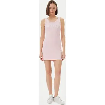 Dámské šaty Guess Každodenní šaty V5GK06 K8RT2 Růžová Slim Fit S