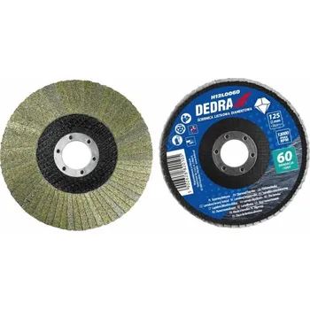 Brusný kotouč DEDRA Kotouč diamantový lamelový brusný 125x22,2mm tl.60 /H12L0060/