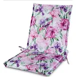 Zahradní podsedák na židli s opěrkou FLOWERS III. 45x45x90 cm Mybesthome