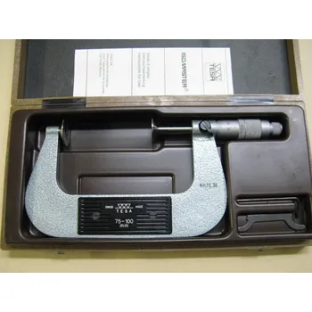 Třmenový mikrometr na ozubená kola 75-100 CSN 251472 TESA