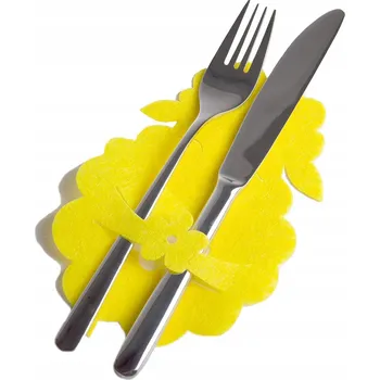 Vánoční dekorace Pouzdro Na Příbory Vánoční obaly na beránky 6 Ks