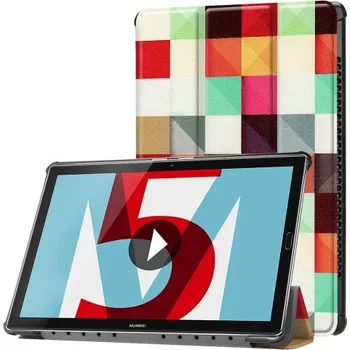 Pouzdro na tablet VSECHNONAMOBIL 27178 ART zaklapovací obal Huawei MediaPad M5 10.8 "CUBE