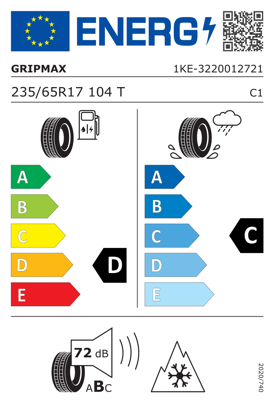 Fotografie 3 - 4x4 pneu Gripmax Inception A/T 235/65 R17 104 T
