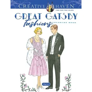 Creative Haven Great Gatsby Fashions Coloring Book - Sun, Ming-Ju