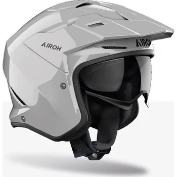 Helma na motorku Přilba KOMBAKT Color, AIROH (betonová šedá lesklá) 2026 M