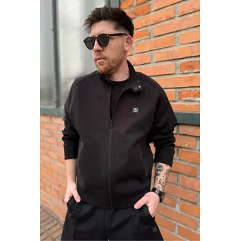 Pánská mikina Pánská mikina HUGO Diwano 50536336 černá Velikost: XS