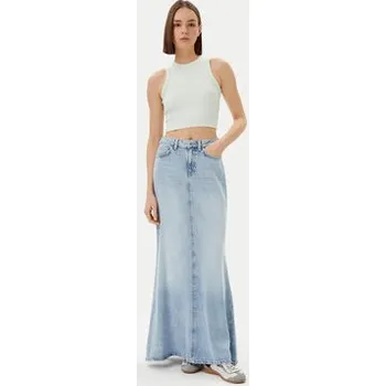 Guess Top V3GP19 K8RT2 Écru Slim Fit S