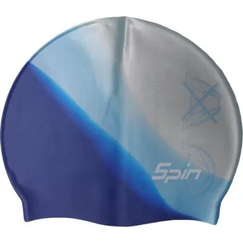 Plavecká čepice Effea Koupací čepice SILICON SPIN 1128 - modrá
