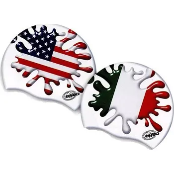 Plavecká čepice Effea Koupací čepice silicon NEW 1137 - červená