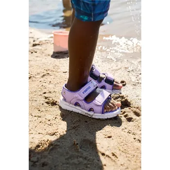 Dívčí obuv Dětské sandály Reima Bungee fialová barva, 5400089A 5400089A.PPYA 94X, EUR 22