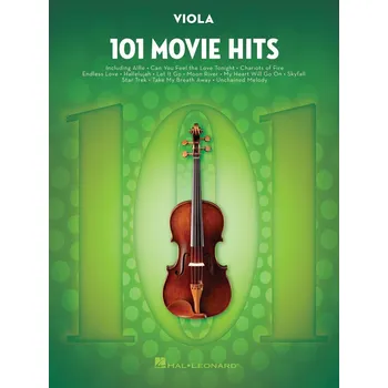 Hal Leonard 101 Movie Hits for Viola Noty