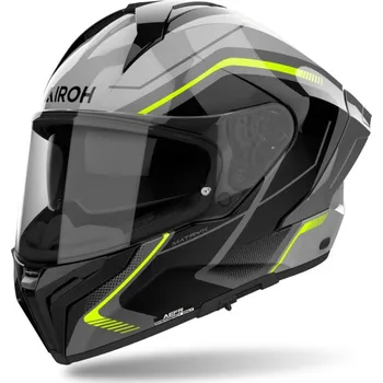 Helma na motorku Přilba MATRYX Wide, AIROH (žlutá lesklá) 2026 M