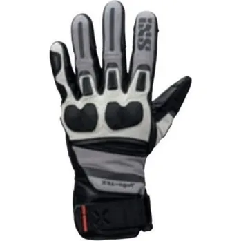 Moto rukavice Rukavice iXS MONTEVIDEO-SHORT-ST X42062 černo-světle šedá 4XL