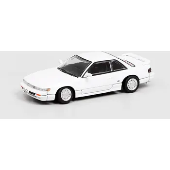 autíčko Nissan Silvia S13 LHD bílá 1:64 - BM Creations Nissan Silvia S13 / 200sx RHD - kovový model auta