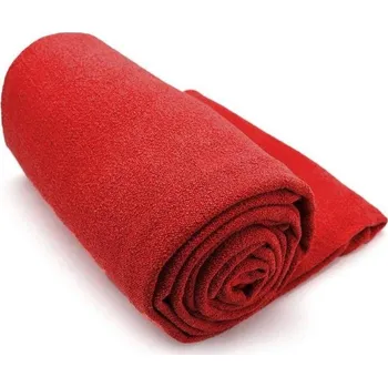 Ručník na YOGU LiveUp LS3752 183X63cm - červená
