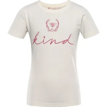 Dětské triko Alpine Pro Ecomo 2 Dětská velikost: 152-158 / Barva: bílá