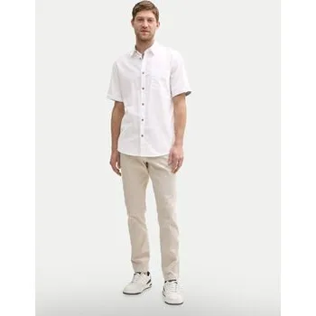 Pánská košile Tom Tailor Košile 1045098 Bílá Regular Fit XXL