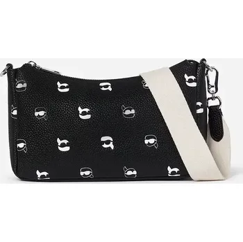 Kabelka Kabelka Karl Lagerfeld IKON A2W30207 černá 99X, vel. ONE SIZE