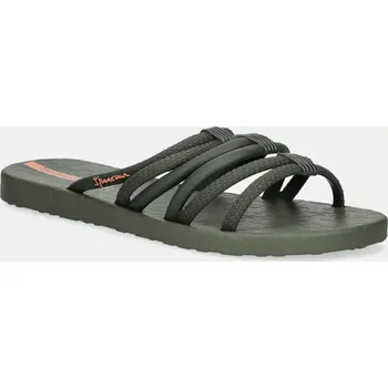 Dámské pantofle Pantofle Ipanema DIVERSA SLID dámské, zelená barva, 27237-BG827 27237.BG827 87X, EUR 37