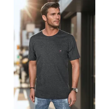 Pánské tričko Tshirt Pánské tričko s výšivkou RX5634 Barva: Tmavě Šedá, Velikost: XL