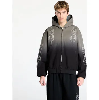 Bunda PLEASURES x Slipknot Star Hooded Jacket Grey M