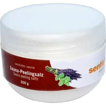 Tělový peeling Peelingová sůl Harvia - Levandule a máta, 200g