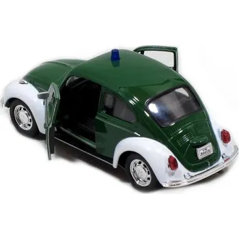 autíčko Welly Volkswagen Beetle Top Polizei, 1:34-39